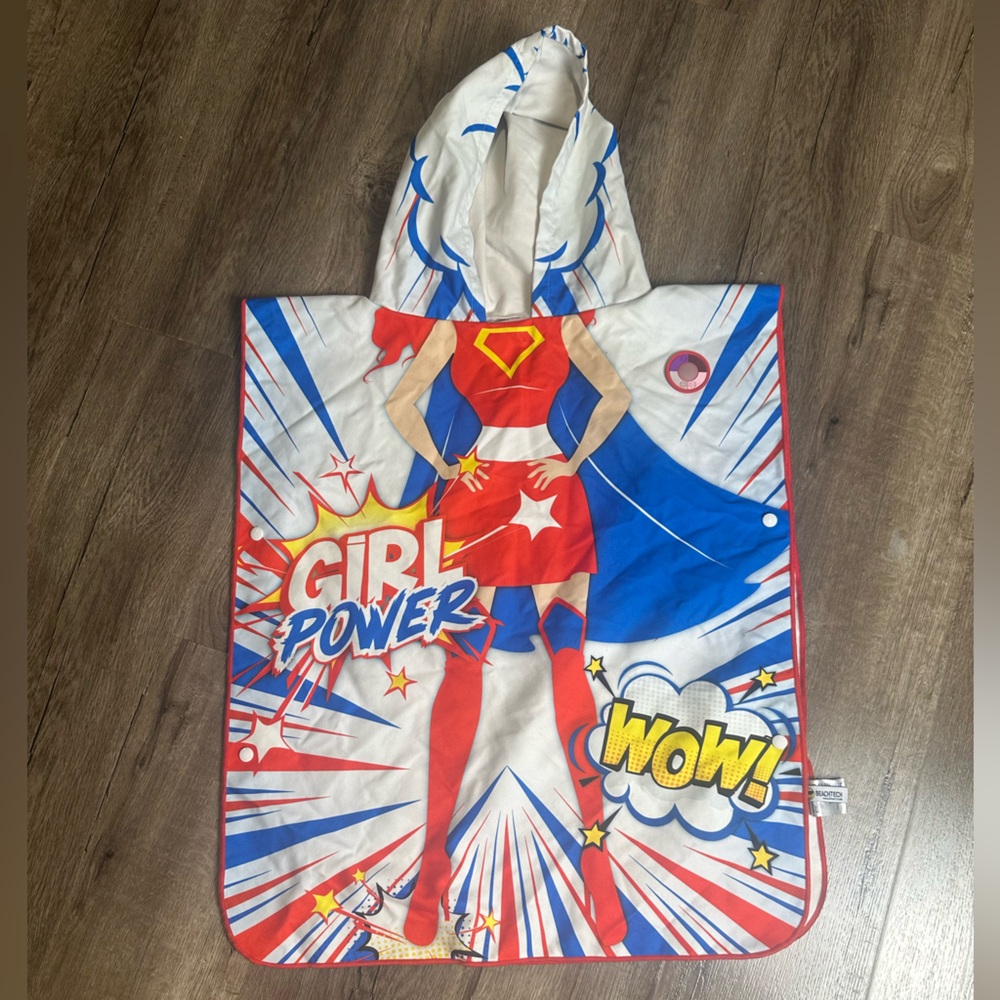 Red and Blue Superhero Costume with Star Design